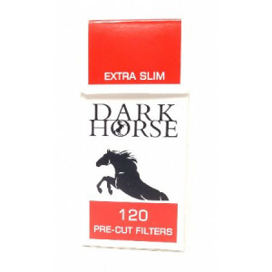 Фильтры для самокруток DARK HORSE extra slim 120шт(пачка)