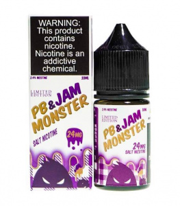 Жидкость Jam Monster SALT - Pb & Jam Grape