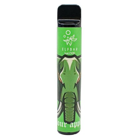 Одноразовый POD Elf Bar 1500 - Sour apple