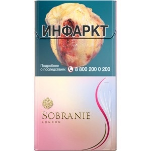 Сигареты с/ф SOBRANIE SUPERSLIMS PINK MT