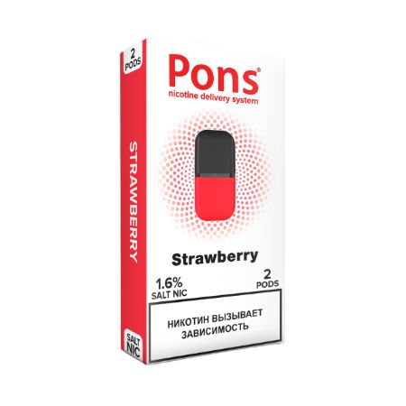 Сменный Картридж для Pons Basic Strawberry 2 шт