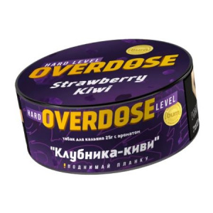 Табак для кальяна Overdose 25 гр - Strawberry Kiwi/ Клубника-киви