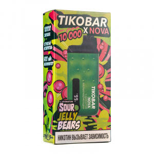 Одноразовый Pod Tikobar NOVA X10000 - Sour Jelly Bears