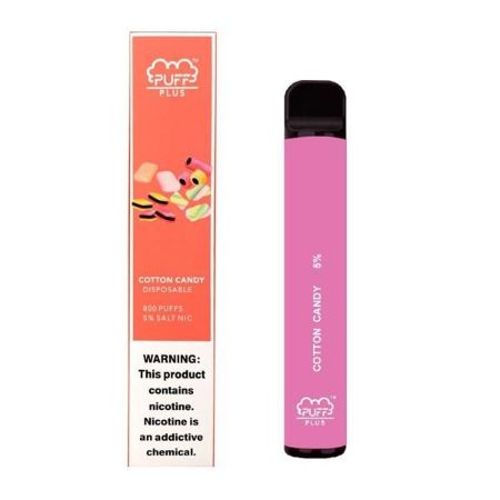 Одноразовый POD Puff Bar Plus Cotton Candy