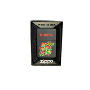 Зажигалка бензиновая ZIPPO 218 Russian Khokhloma