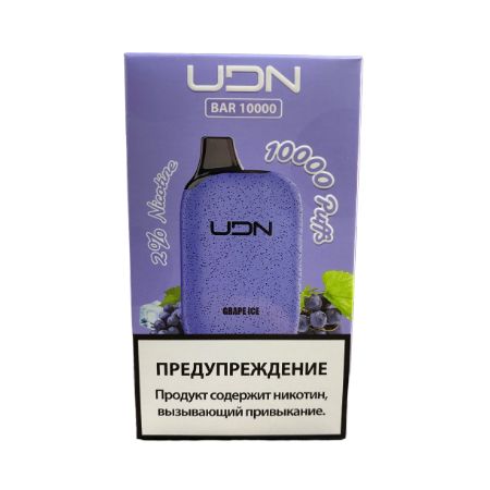 Одноразовый POD UDN BAR10000 - Grape Ice