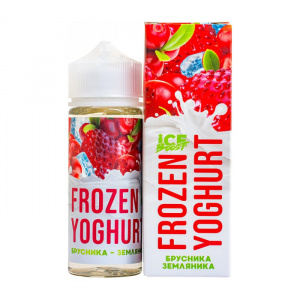 Жидкость Frozen Yoghurt (ice boost) - Брусника-Земляника