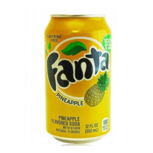 Газ.вода Fanta Pineappale (Фанта Ананас) 0,355 ж\б