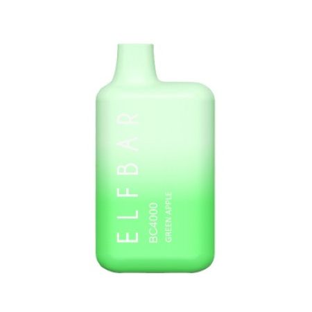 Одноразовый POD Elf Bar BC4000 - Green Apple