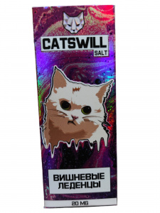 Жидкость CATSWILL Salt - Вишневые леденцы МТ, 30 мл