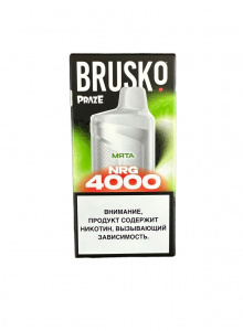 Одноразовый Pod Brusko NRG4000 - Мята