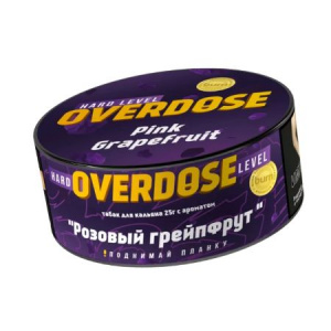 Табак для кальяна Overdose 25 гр - Pink Grapefruit/ Розовый грейпфрут