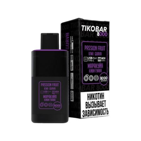 Одноразовый Pod TIKOBAR 8000 - Kiwi Passion Fruit