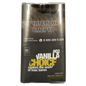 Табак для самокруток MAC BAREN Choice 40гр - VANILLA  #02