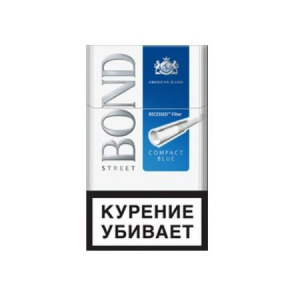 Сигареты с/ф BOND STREET COMPACT BLUE MT