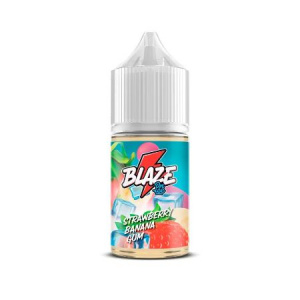 Жидкость BLAZE ON ICE Salt - Strawberry Banana Gum