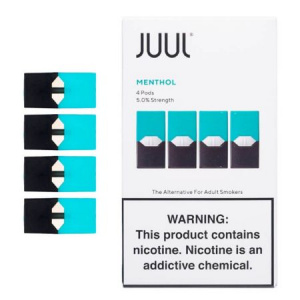 Сменный Картридж для JUUL Bold Menthol (Ментол) 4 шт