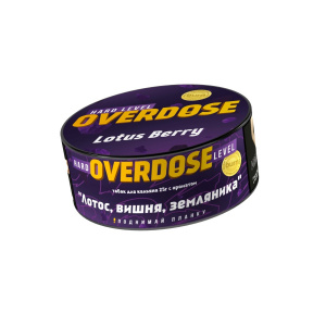 Табак для кальяна Overdose 25 гр - Lotus Berry/ Лотос,вишня,земляника