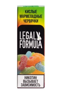Жидкость LEGAL FORMULA - Кислые мармеладные червячки, 10 мл