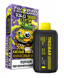 Одноразовый Pod TIKOBAR SOLO 9000 - Sour Pineapple Fresh