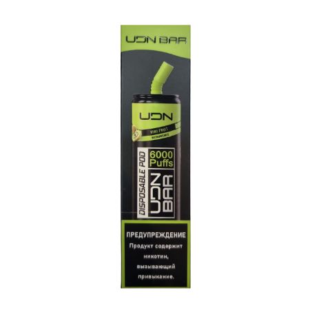 Одноразовый POD UDN BAR6000 - Kiwi Fruit