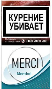 Сигареты с/ф MERCI Mentol Super Slim