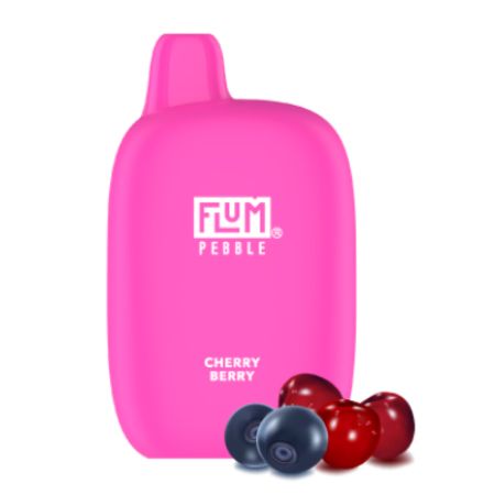 Одноразовый POD FLUM Pebble 6000 - Cherry Berry