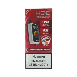 Одноразовый Pod HQD NEO PRO 18000 - Калифорнийская Вишня