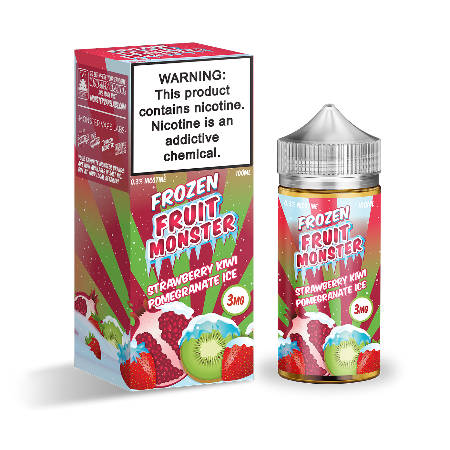 Жидкость Frozen Fruit Monster SALT - Straw.Kiwi Pomegran.