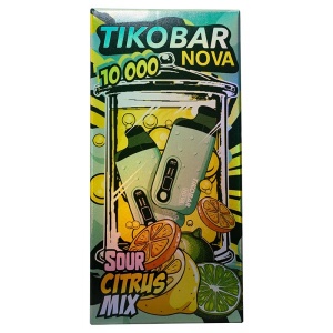 Одноразовый Pod Tikobar NOVA X10000 - Sour Citrus Mix