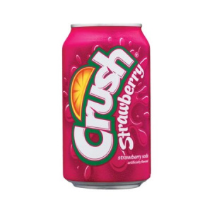 Газ.вода Crush Strawberry (Краш Клубника) 0,355 ж\б