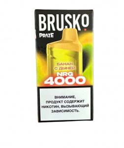 Одноразовый Pod Brusko NRG4000 - Банан с дыней