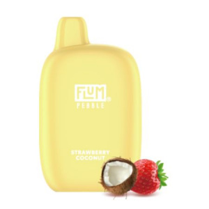 Одноразовый POD FLUM Pebble 6000 - Strawberry Coconut