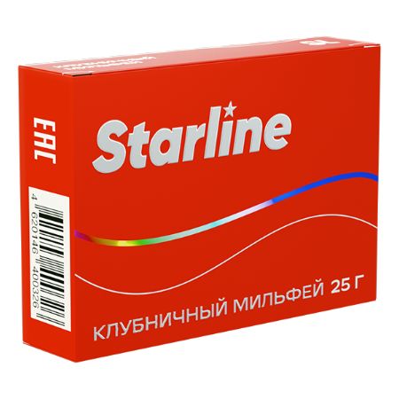 Табак для кальяна Starline 25 гр - Клубничный мильфей