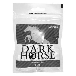 Фильтры для самокруток DARK HORSE slim 120шт(пакет)