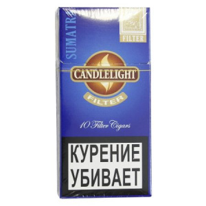 Сигариллы с/ф Candlelight Filter 10 (шт) - Sumatra