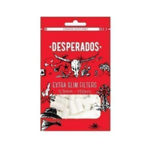 Фильтры для самокруток Desperado Extra Slim 5.3мм 150шт(пакет)