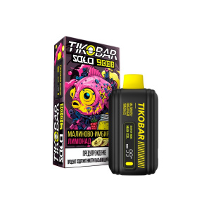 Одноразовый Pod TIKOBAR SOLO 9000 - Raspberry Ginger Lemonade