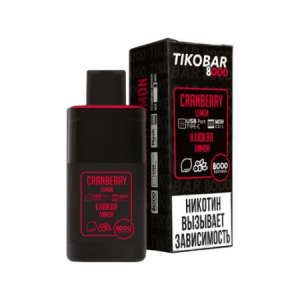 Одноразовый Pod TIKOBAR 8000 - Cranberry Lemon