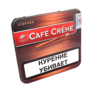 Сигариллы с/ф Cafe Creme 10 (шт) ж/б - Coffee