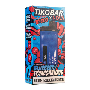 Одноразовый Pod Tikobar NOVA X10000 - Blueberry Pomegranate