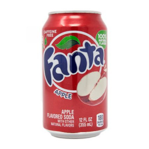 Газ.вода Fanta Apple (Фанта Яблоко) 0,355 ж\б