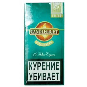 Сигариллы с/ф Candlelight Filter 10 (шт) - Menthol