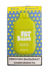 Одноразовый POD YCO FAT Daddy 10000 - Blueberry Melon Ice