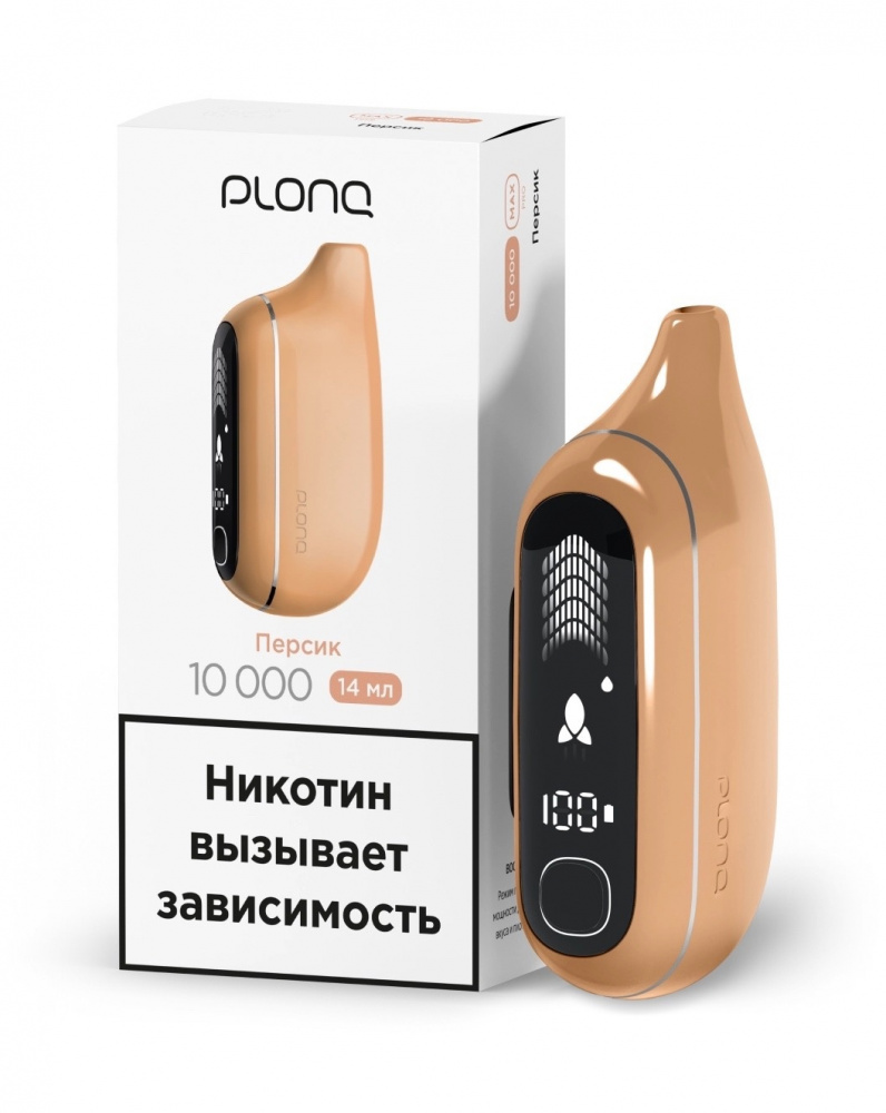 Одноразовый POD PLONQ MAX PRO - Персик