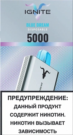 Одноразовый Pod IGNITE 5000 V5 - Blue Dream