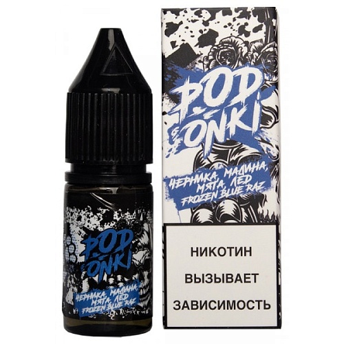 Жидкость Podonki V1 SALT - Blueberry Rasp Mint Ice, 10 мл