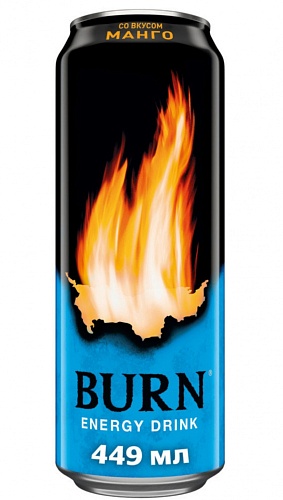 Энерг.напиток BURN Манго 0,449л ж/б