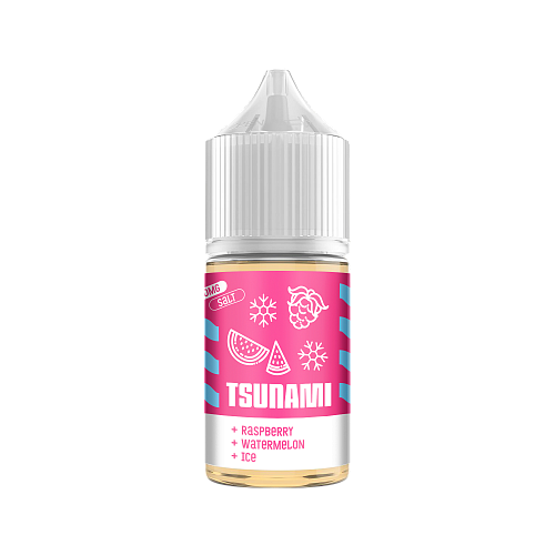 Жидкость Tsunami Salt - Raspberry Watermelon Ice (МТ)