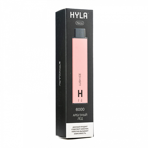 Одноразовый POD HYLA Nico 6000 - Lush Ice